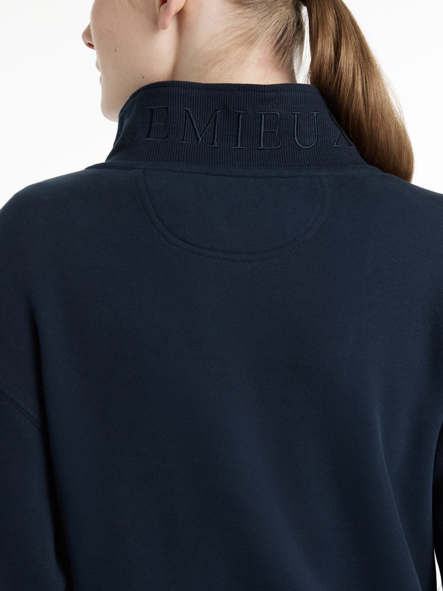 LeMieux Keira Quarter Neck Sweat - Navy image 3