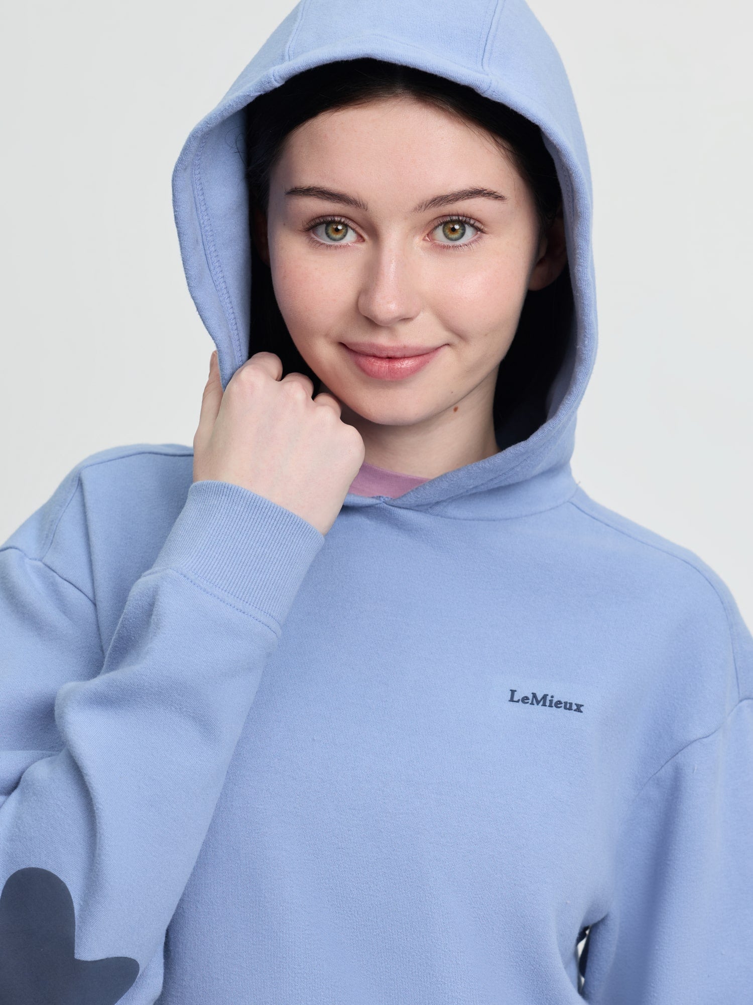 LeMieux Young Rider Sia Hoodie - Powder Blue image 6