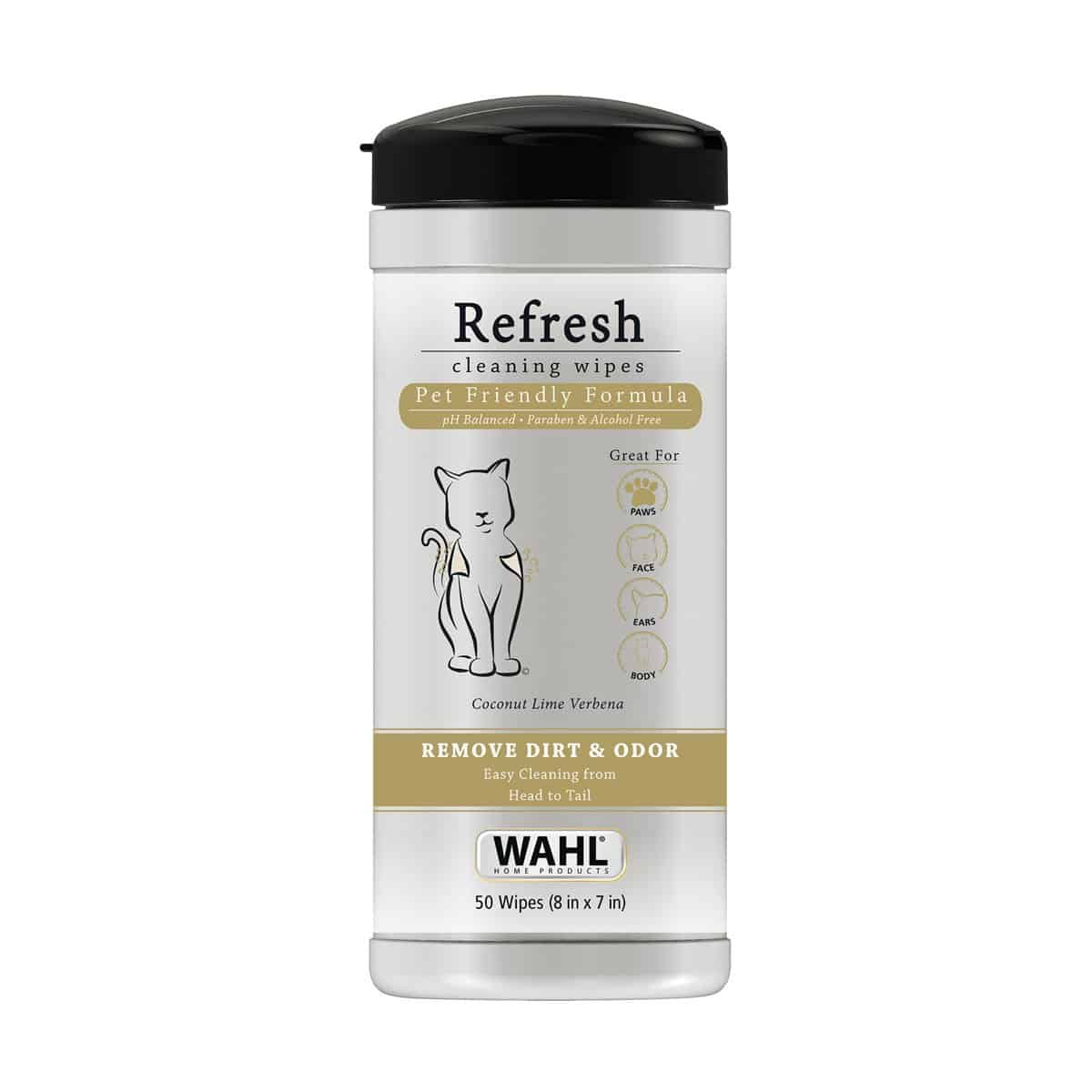 Wahl Refresh Cleaning Wipes for Cats image 0