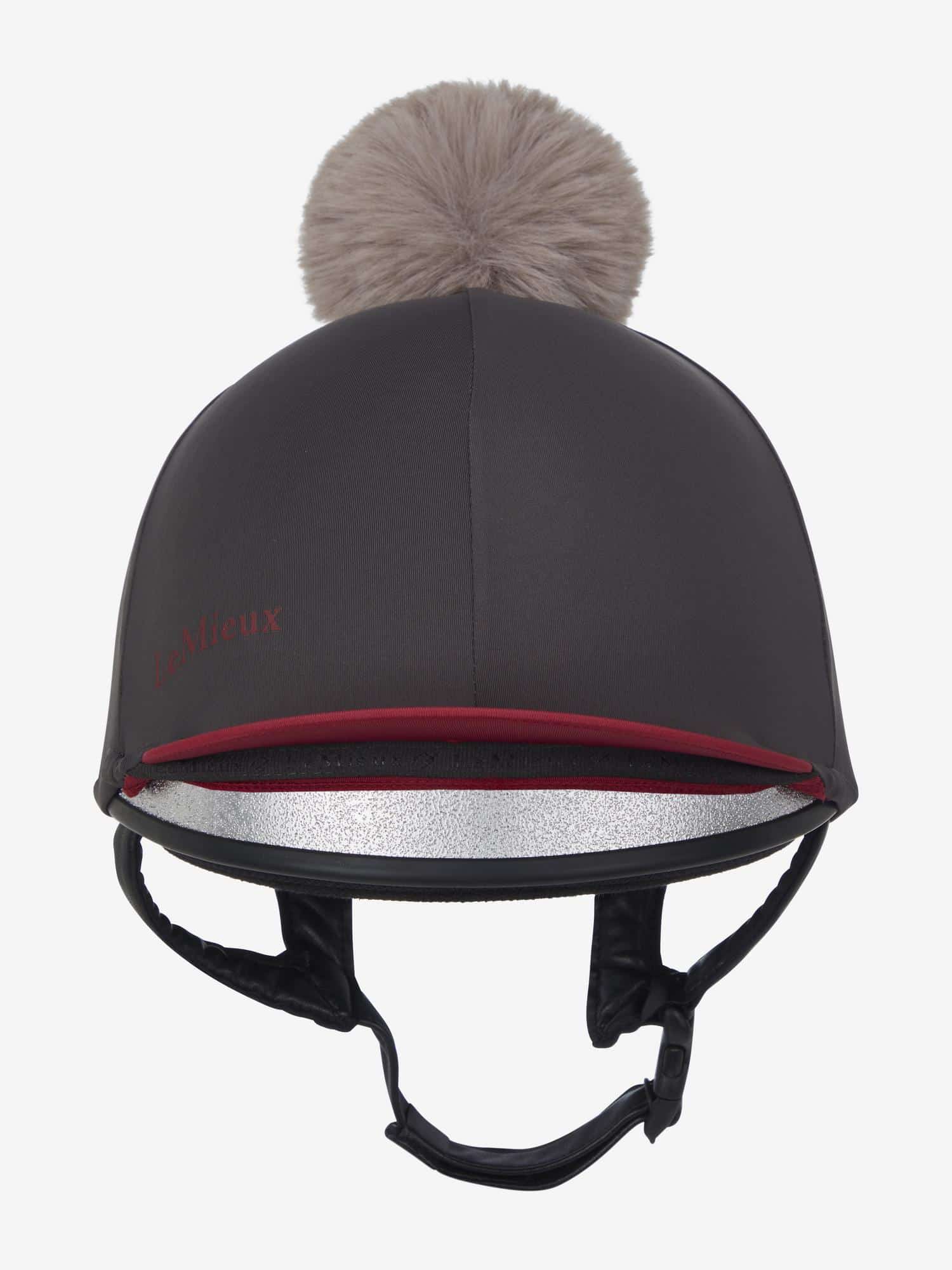 LeMieux Pom Hat Silk - Cinder image 0