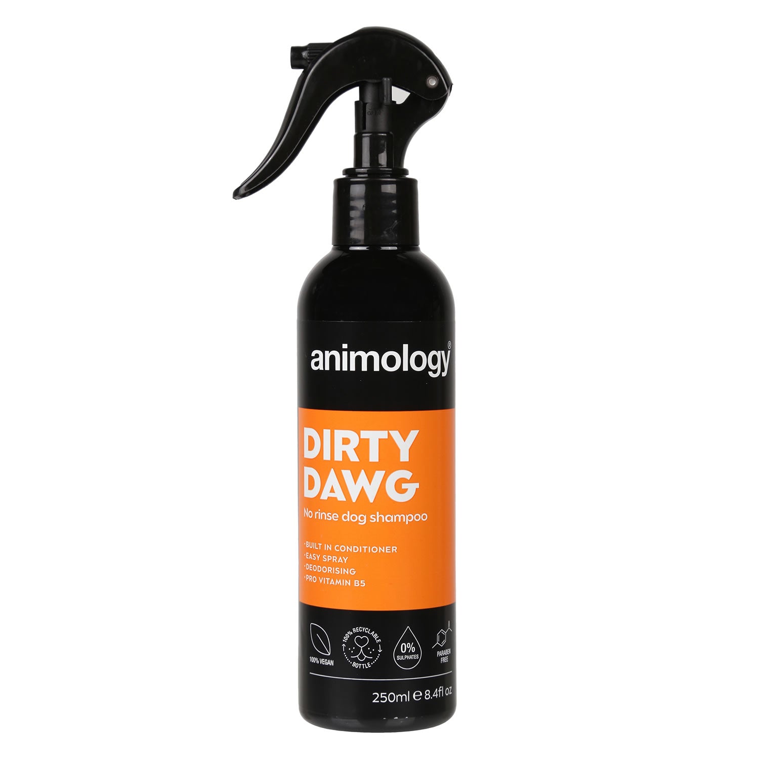 Animology Dirty Dawg No Rinse Shampoo - 250 Ml