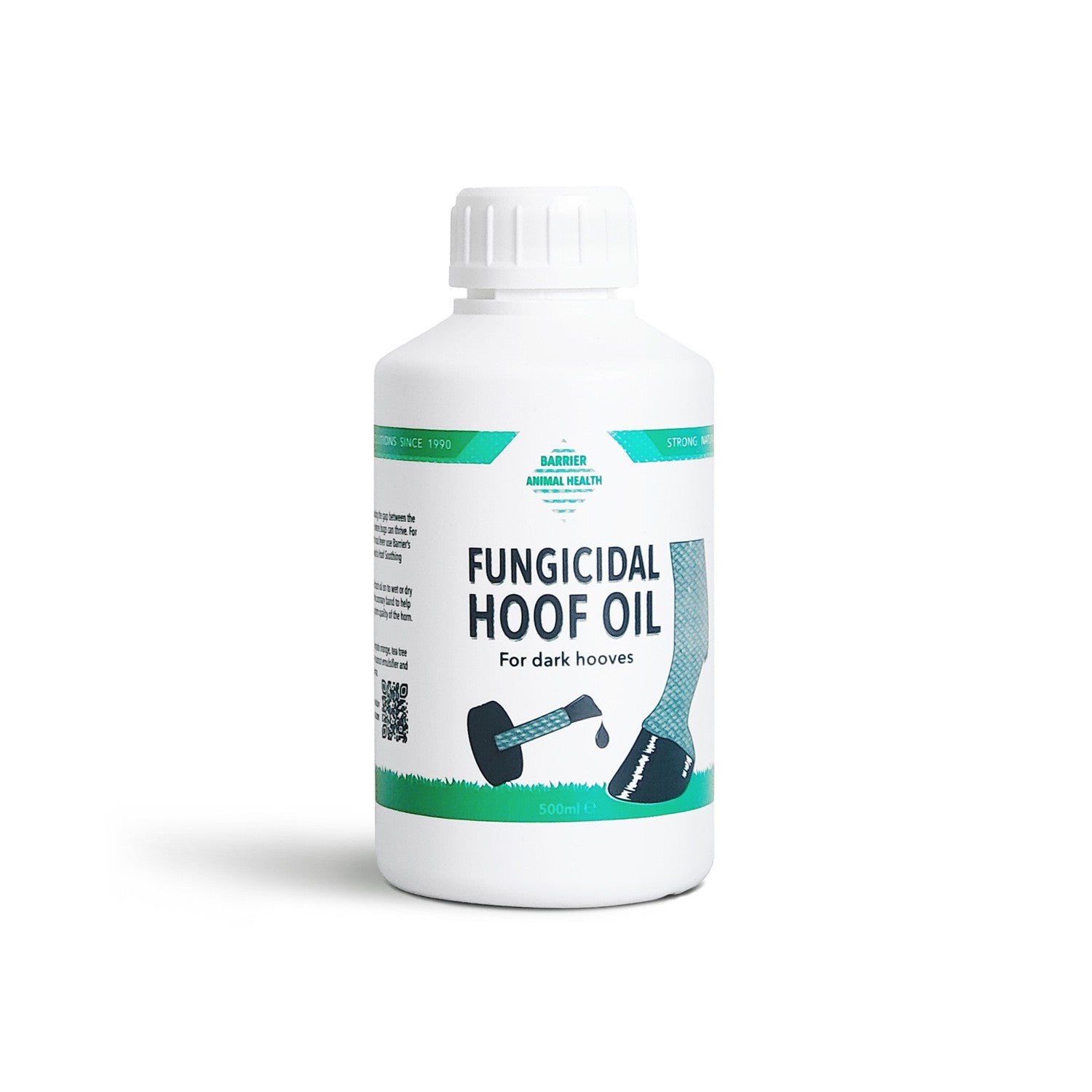 Barrier Animal Health Fungicidal Hoof Oil Black - 500 Ml - Black