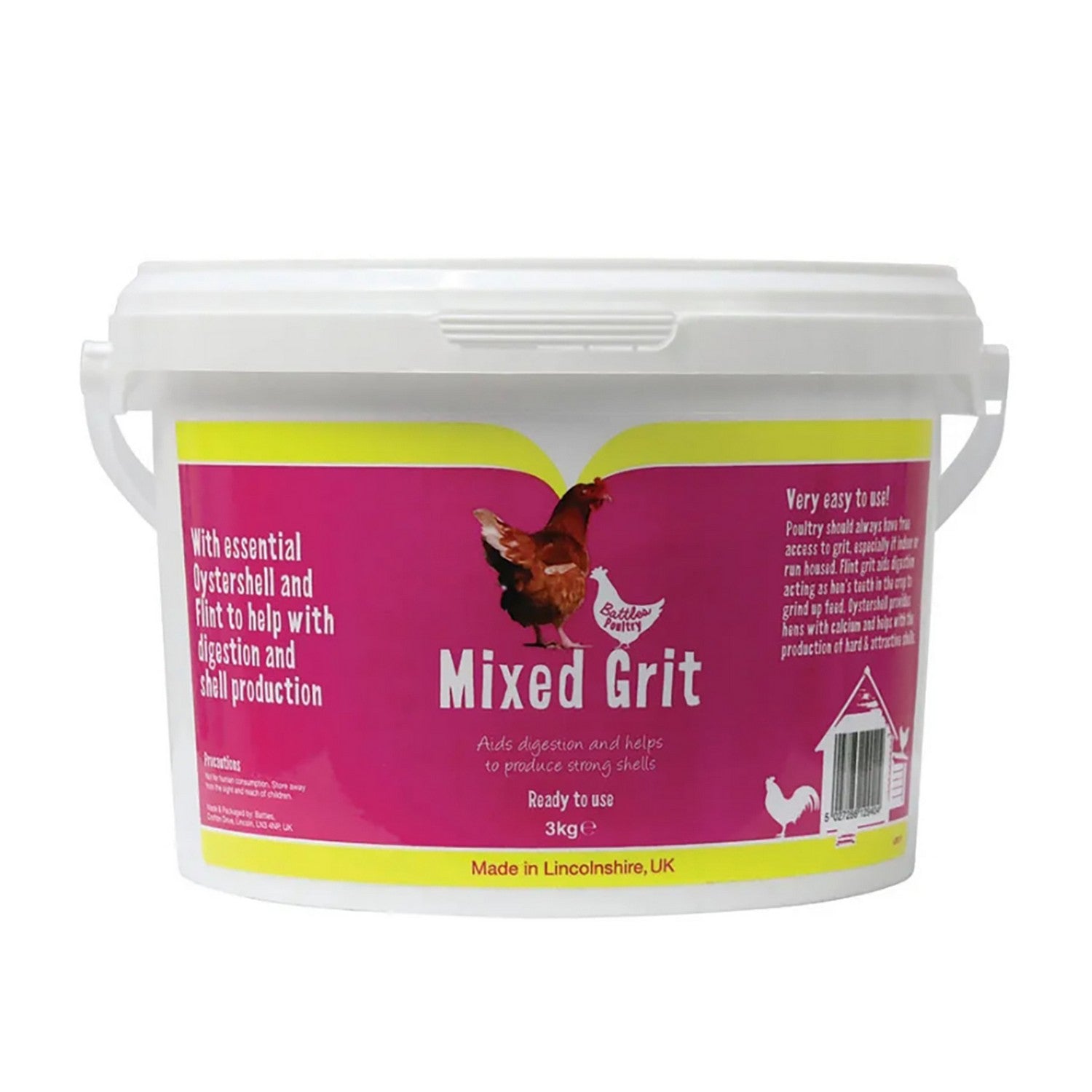 Battles Poultry Mixed Grit - 3 Kg
