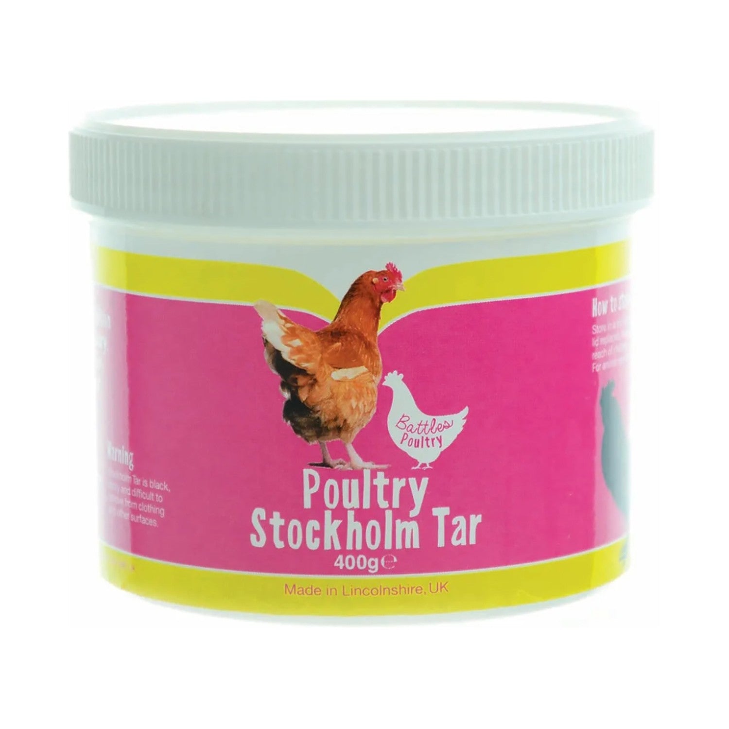 Battles Poultry Stockholm Tar - 400 Gm