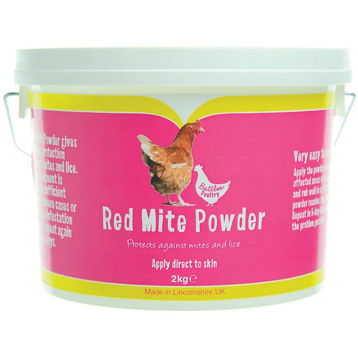 Battles Poultry Red Mite Powder - 2kg