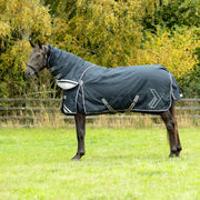Hy Equestrian DefenceX Shield 50g Turnout Rug With Detachable Neck Navy