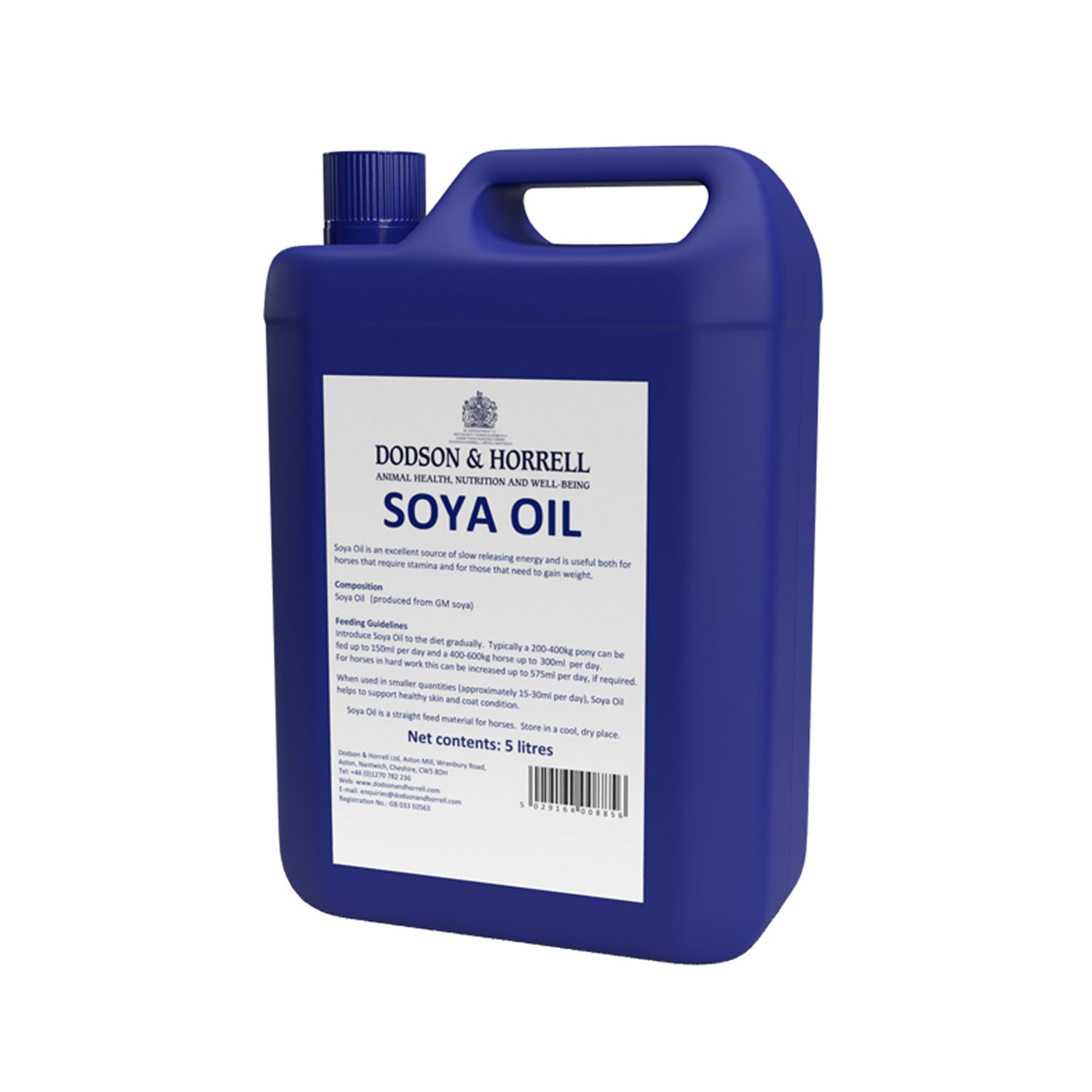 Dodson & Horrell Soya Oil - 5 Lt