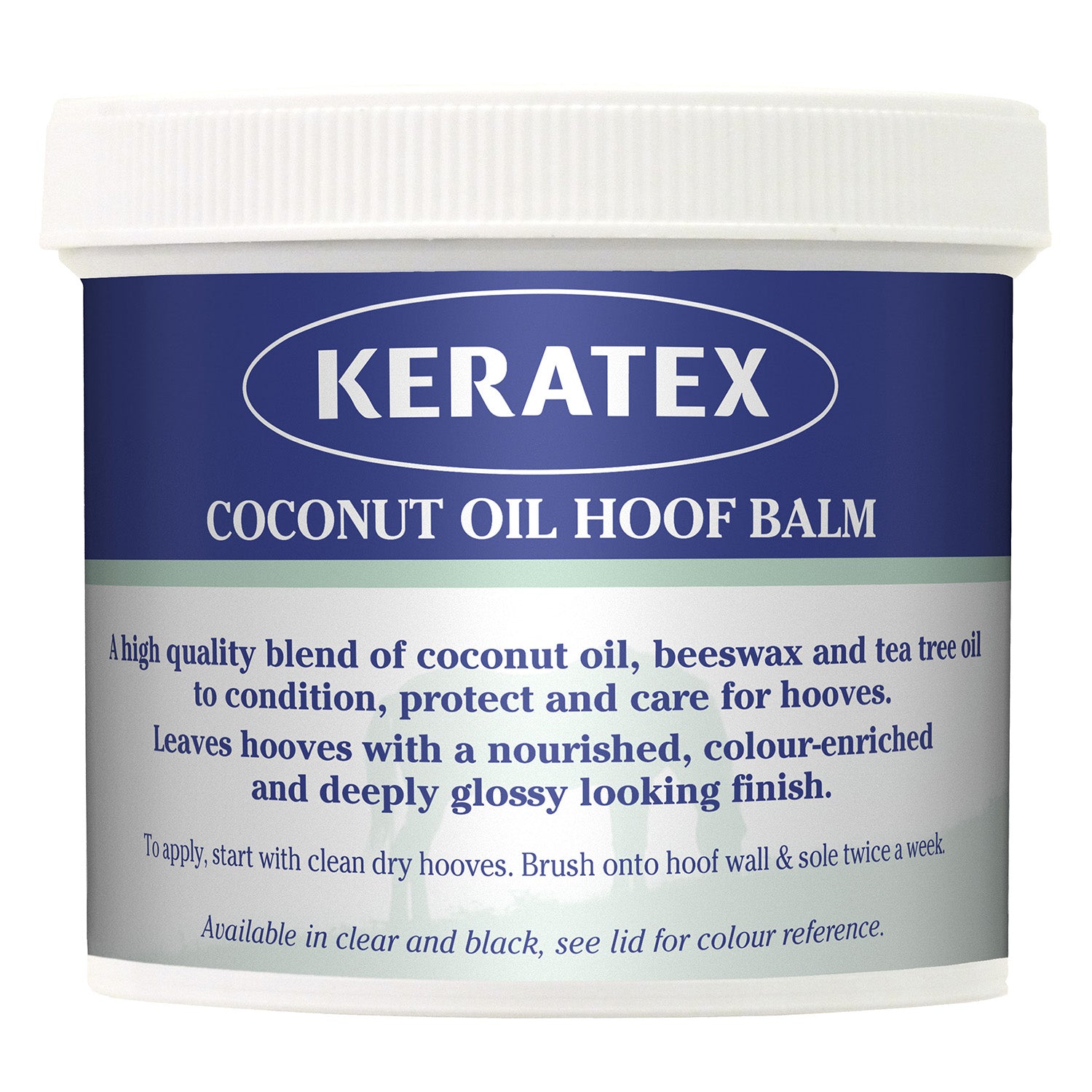Keratex Coconut Oil Hoof Balm - 400 Gm - Clear