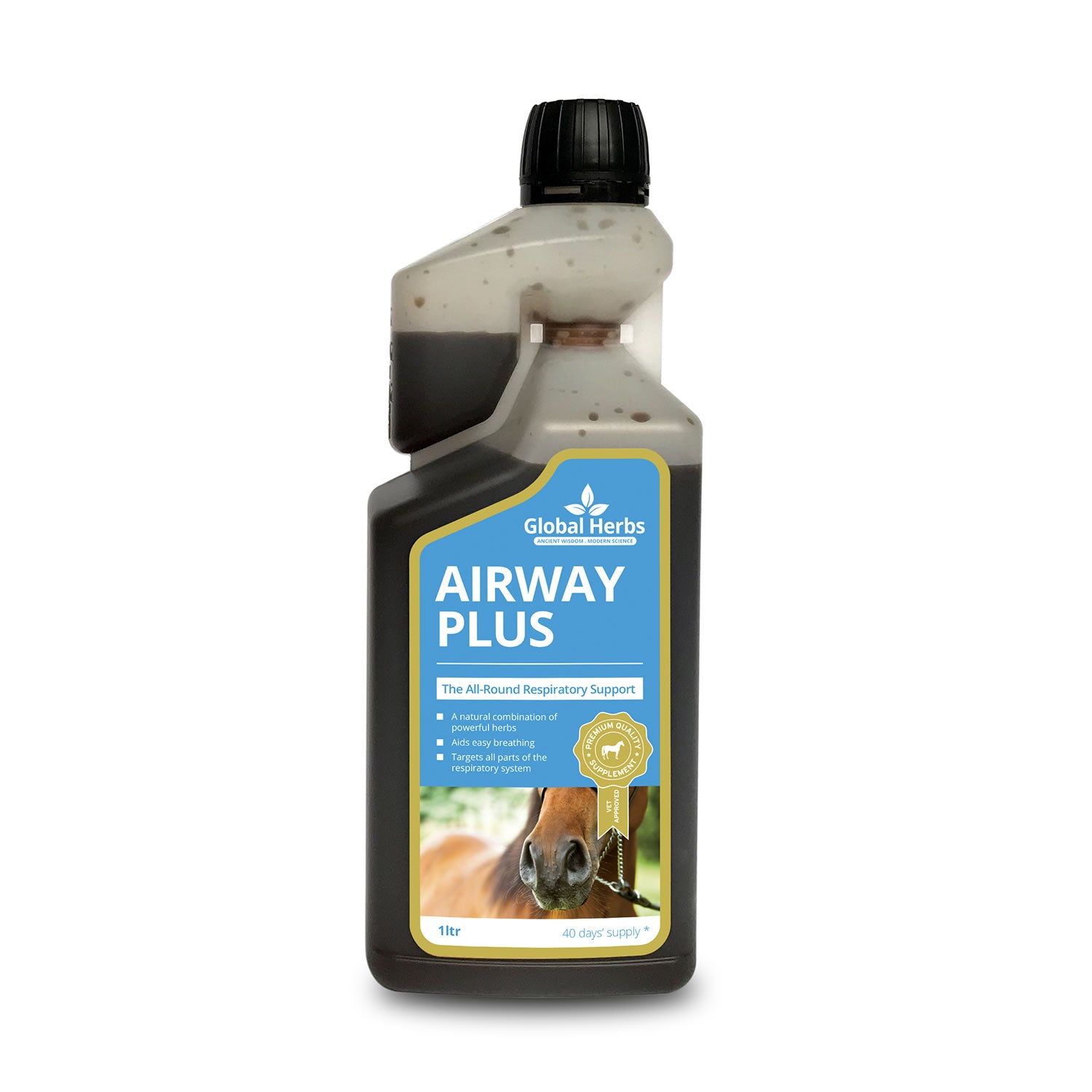 Global Herbs Airway Plus Liquid - 1 Lt