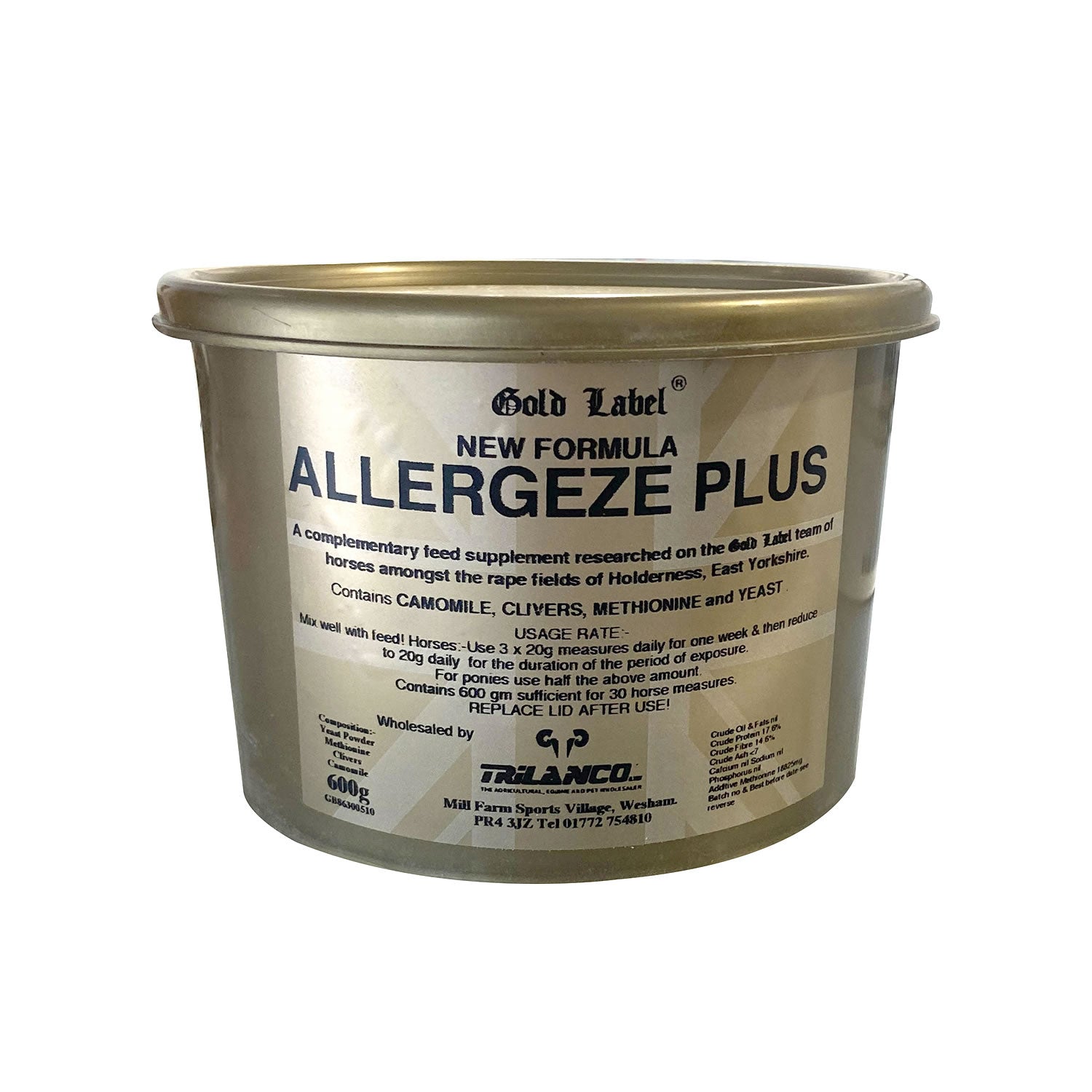 Gold Label Allergeze Plus - 600 Gm