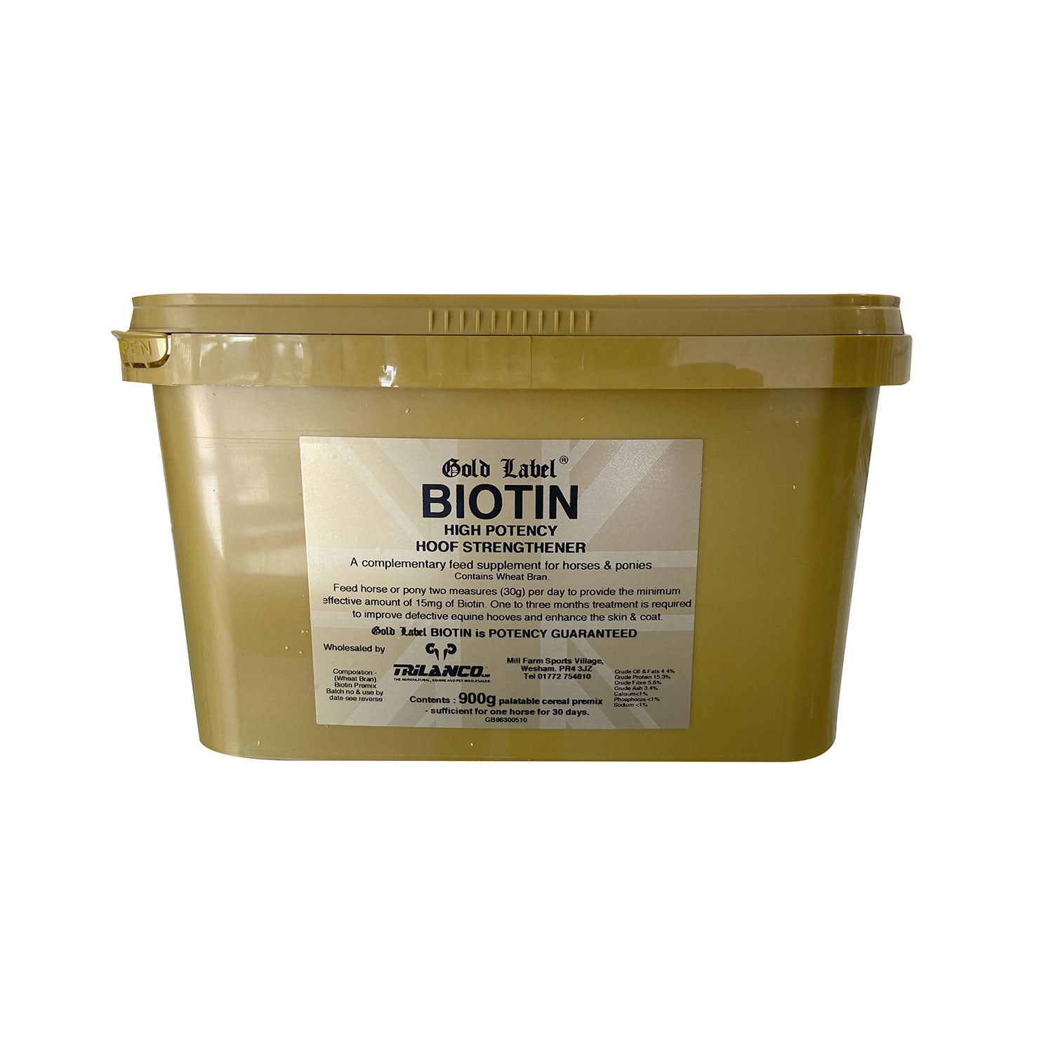 Gold Label Biotin - 900 Gm