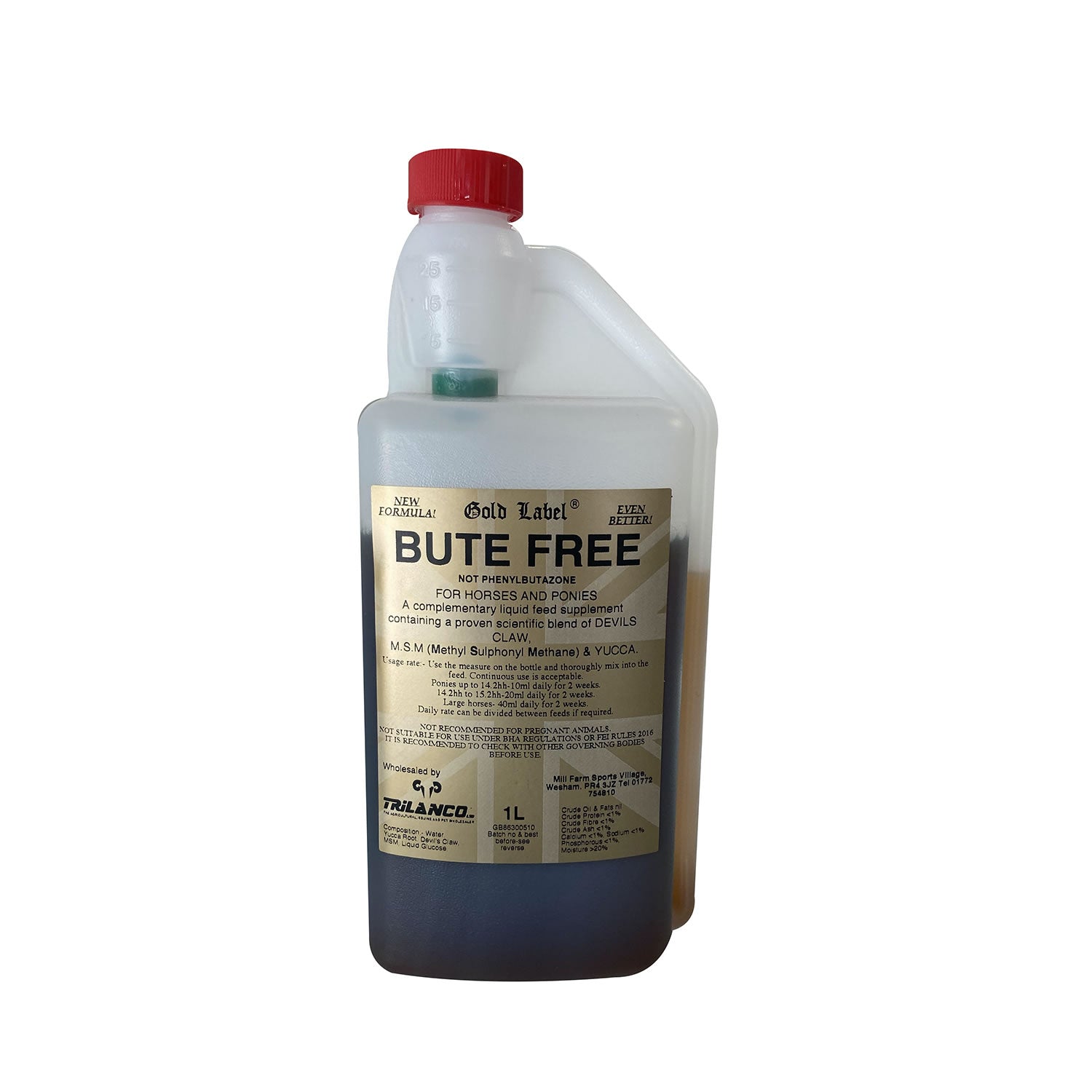 Gold Label Bute Free - 1 Lt