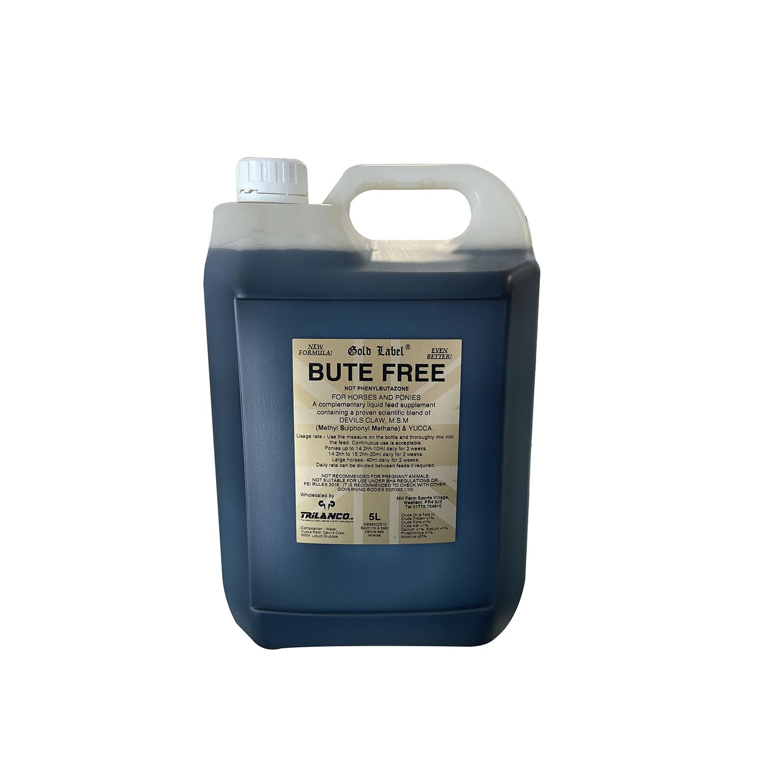Gold Label Bute Free - 5 Lt
