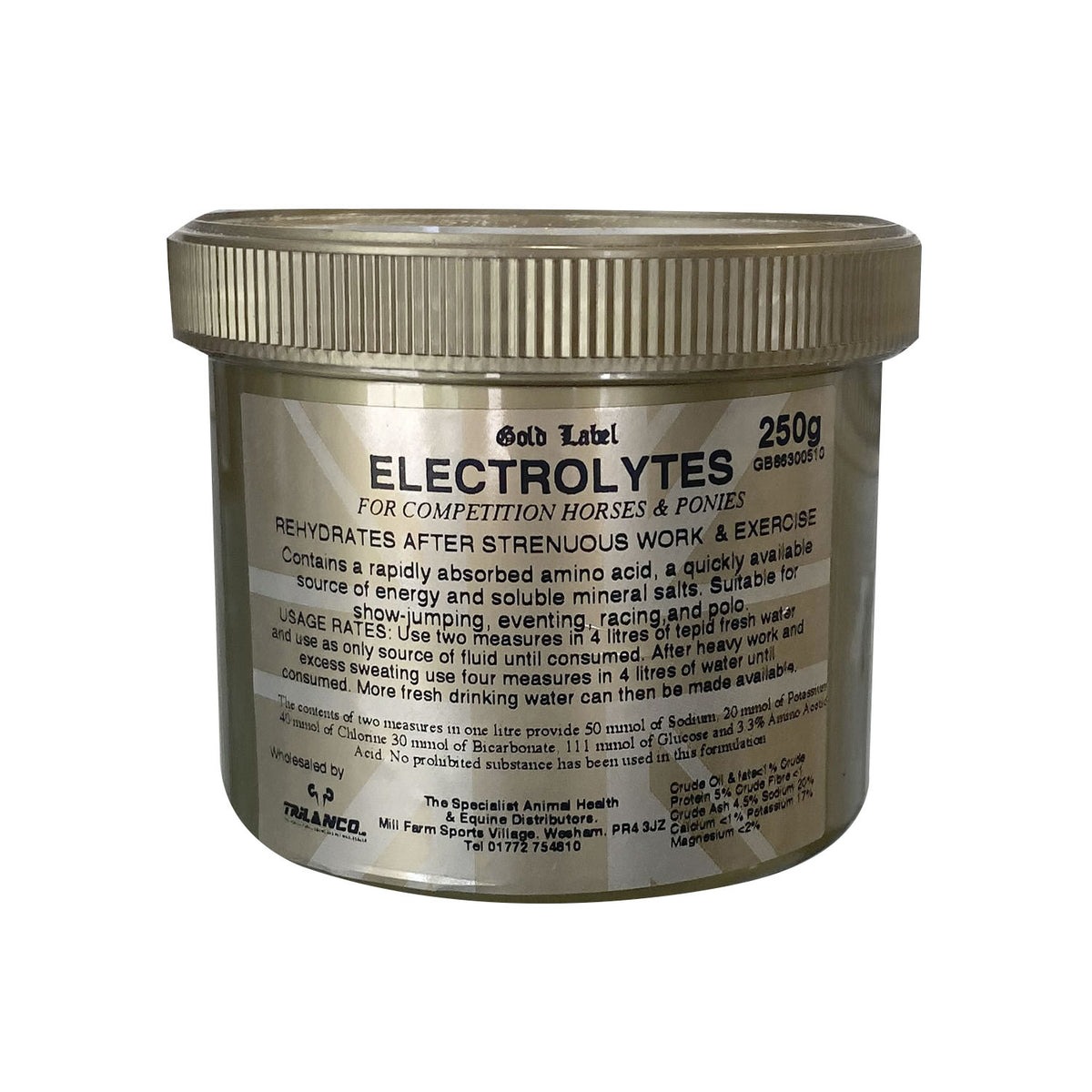 Gold Label Electrolytes - 250 Gm