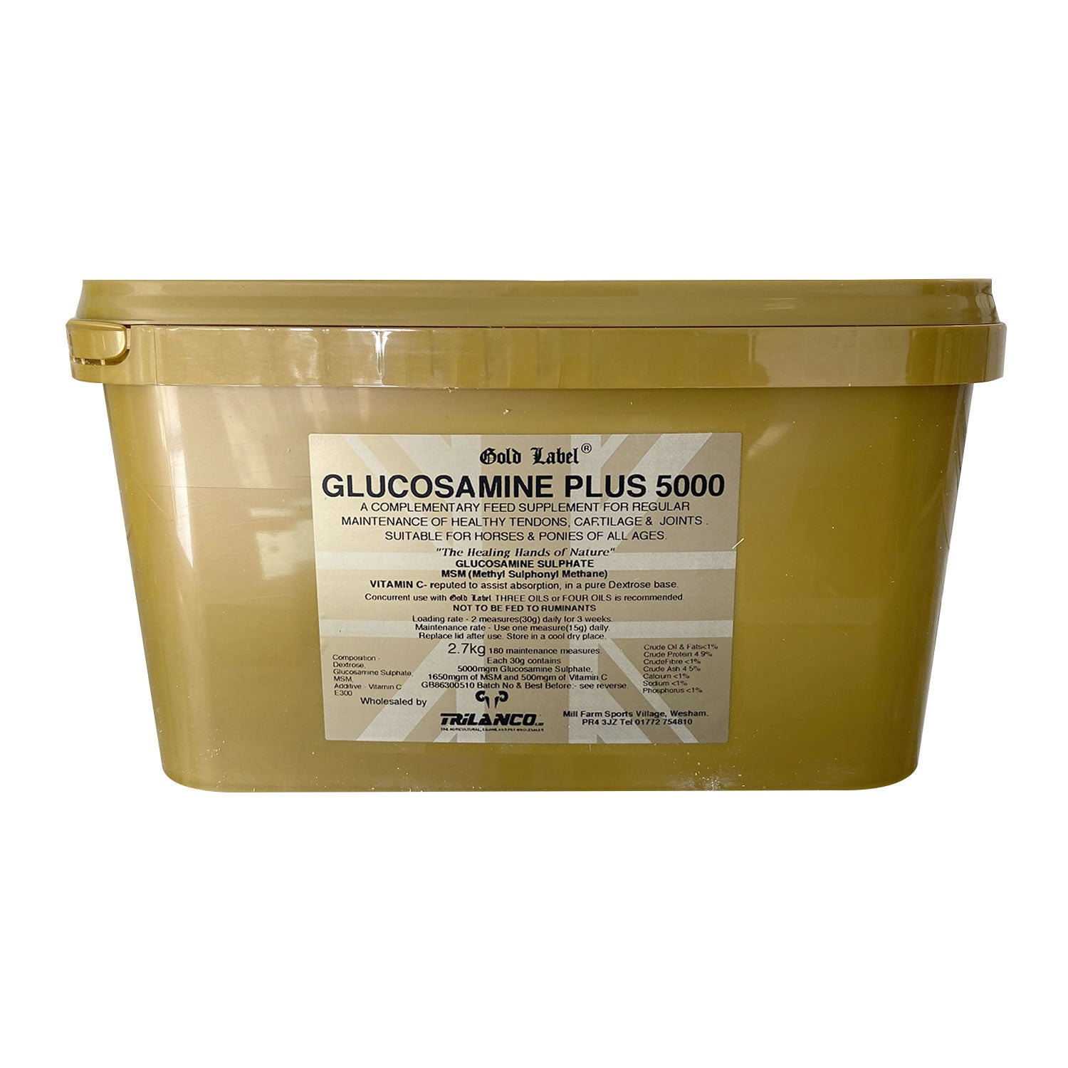 Gold Label Glucosamine Plus 5000 - 2.7 Kg