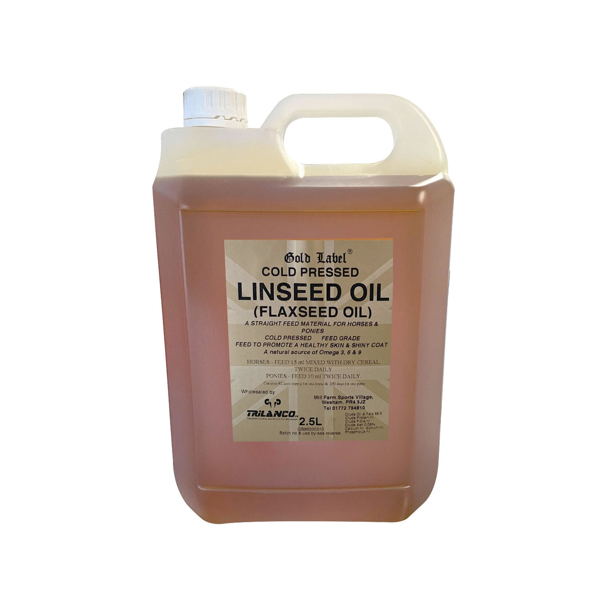 Gold Label Linseed Oil - 2.5 Lt