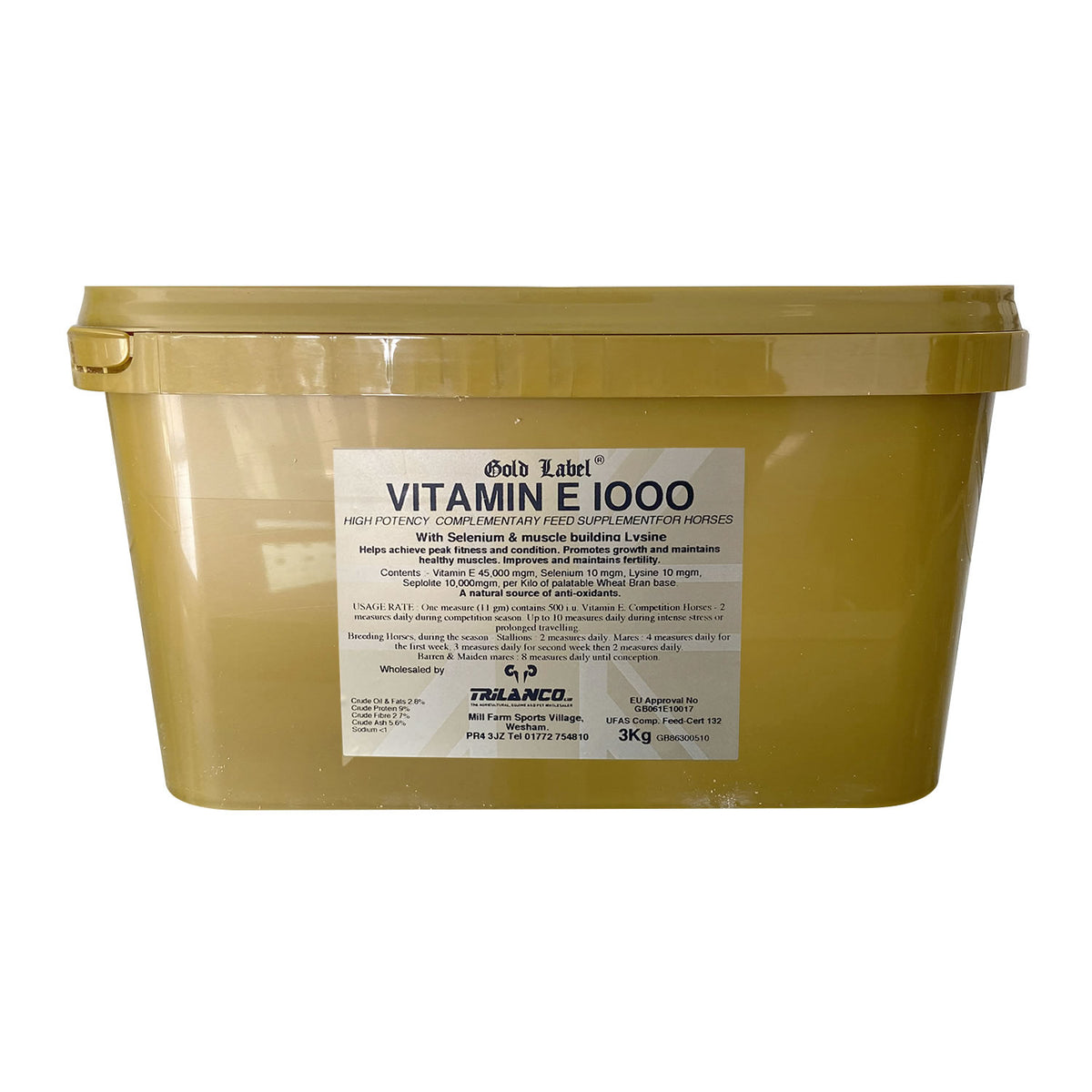 Gold Label Vitamin E 1000 - 3 Kg