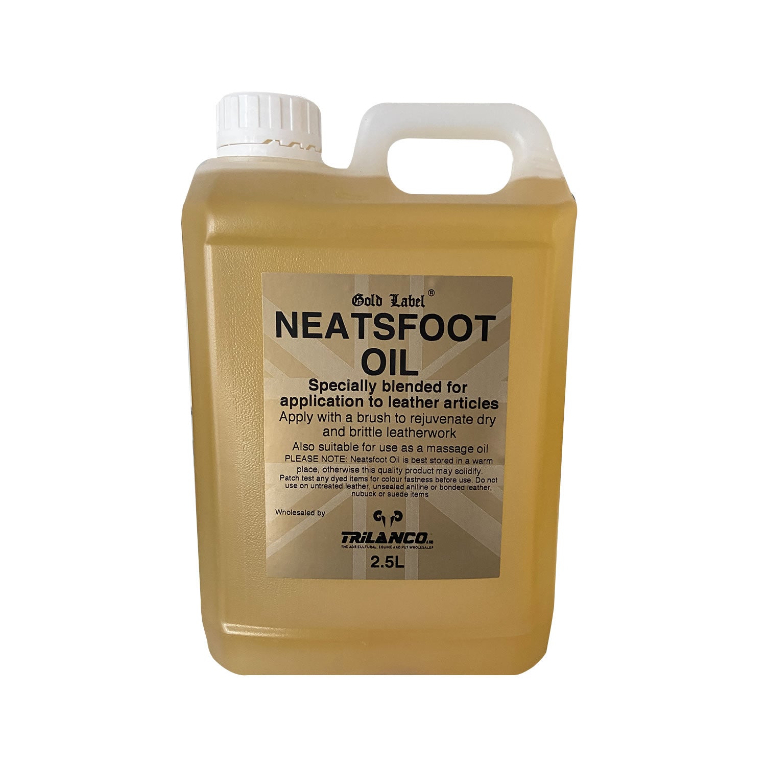 Gold Label Neatsfoot Oil - 2.5 Lt