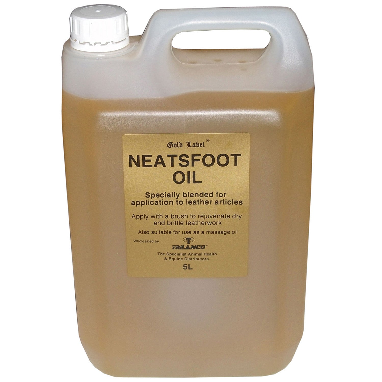 Gold Label Neatsfoot Oil - 5 Lt