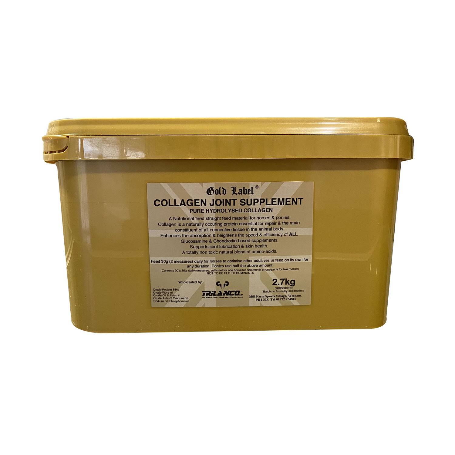 Gold Label Collagen Joint Supplement - 2.7 Kg