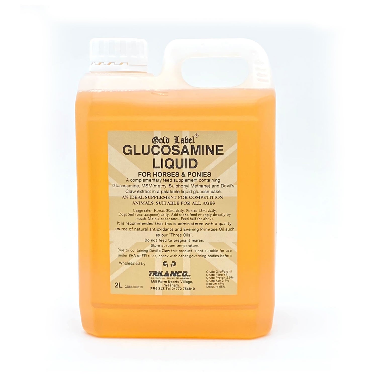 Gold Label Glucosamine Liquid - 2 Lt