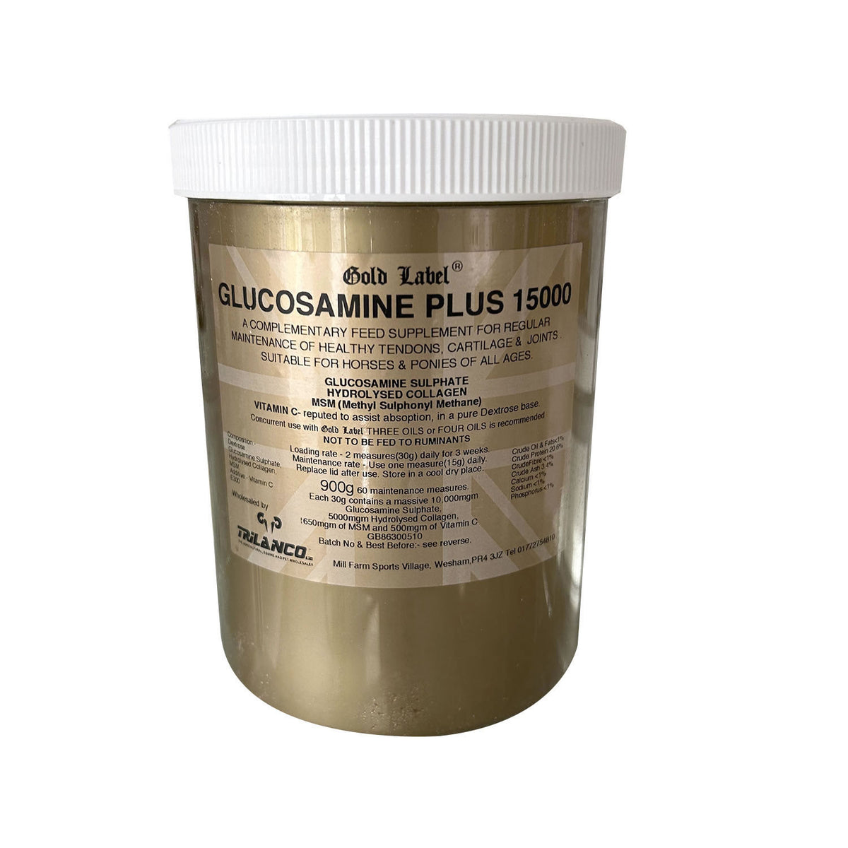 Gold Label Glucosamine Plus 15000 - 900 Gm
