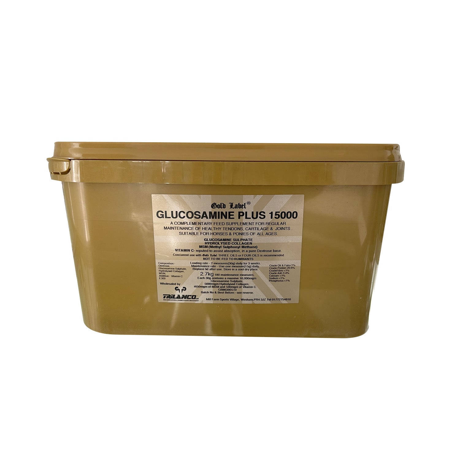 Gold Label Glucosamine Plus 15000 - 2.7 Kg