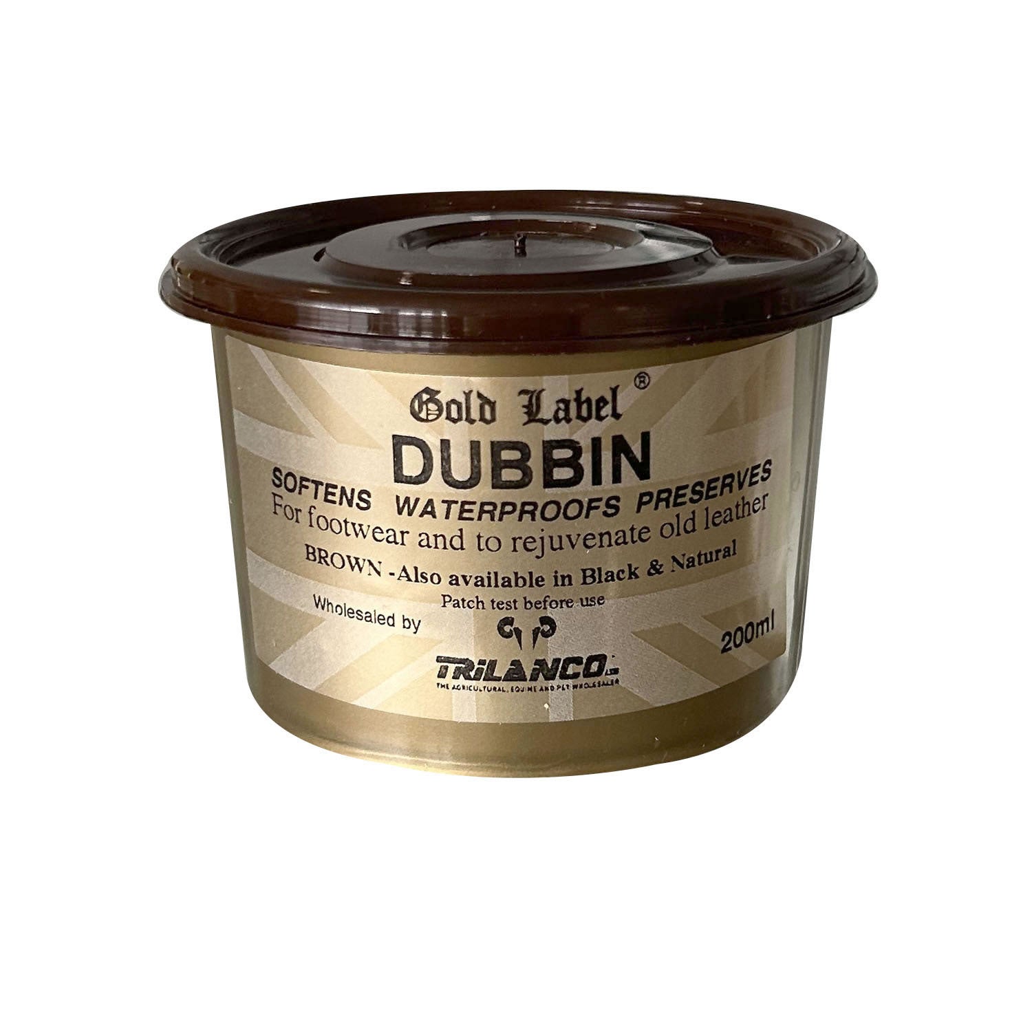 Gold Label Dubbin - 200 Ml - Brown