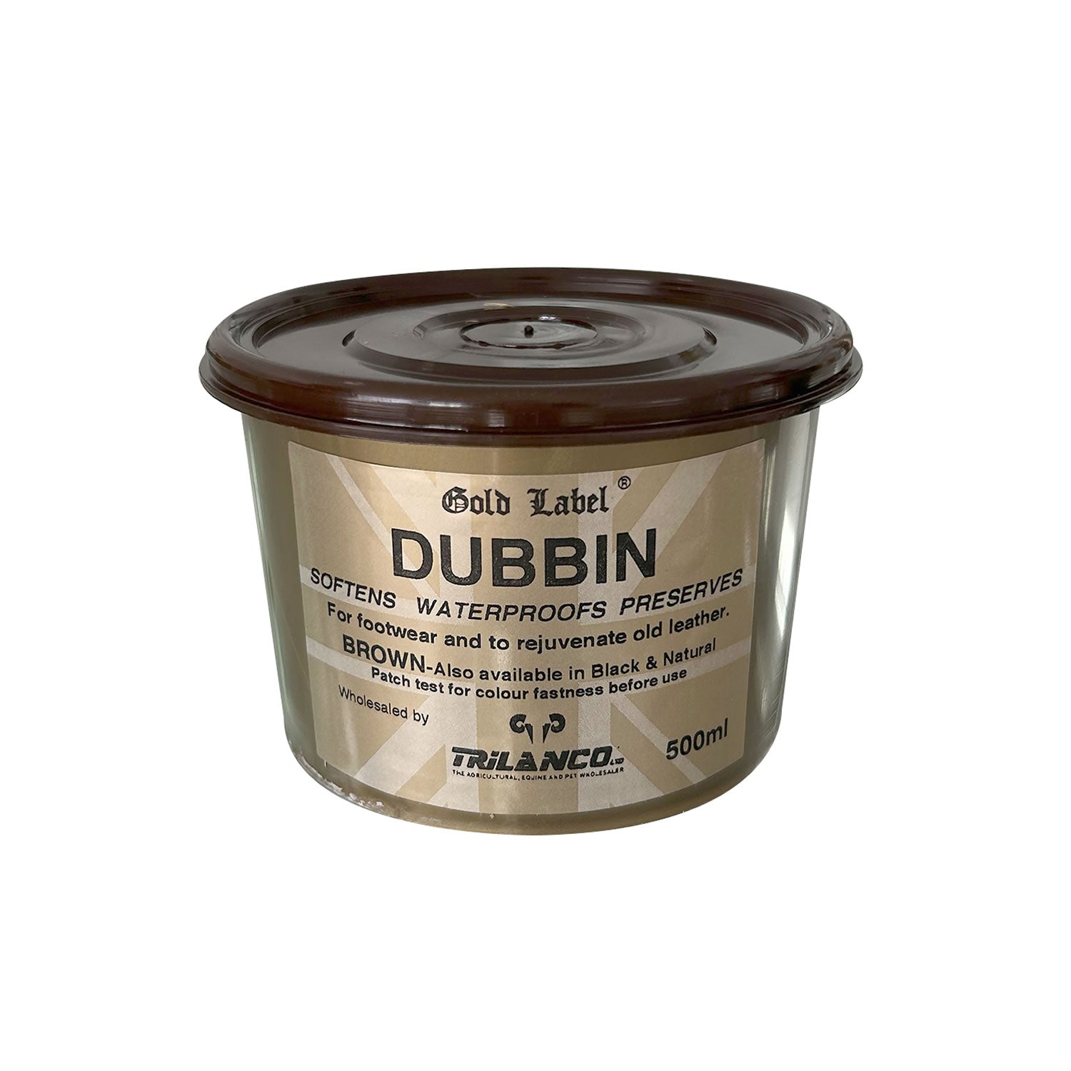 Gold Label Dubbin - 500 Ml - Brown