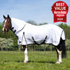 Gallop Classic Fly Rug Combo White - 6' 6" - White - Fly Rug