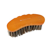 Progroom Luxury Half Round Brush By Hy Equestrian - Tan