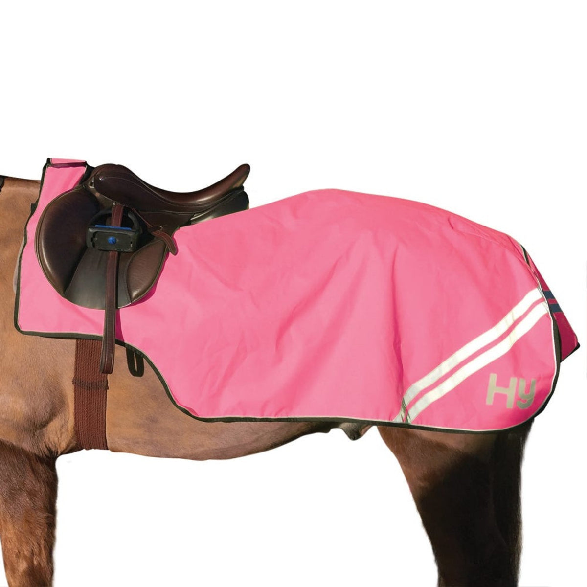 Hy Equestrian Reflector Fleece Exercise Sheet