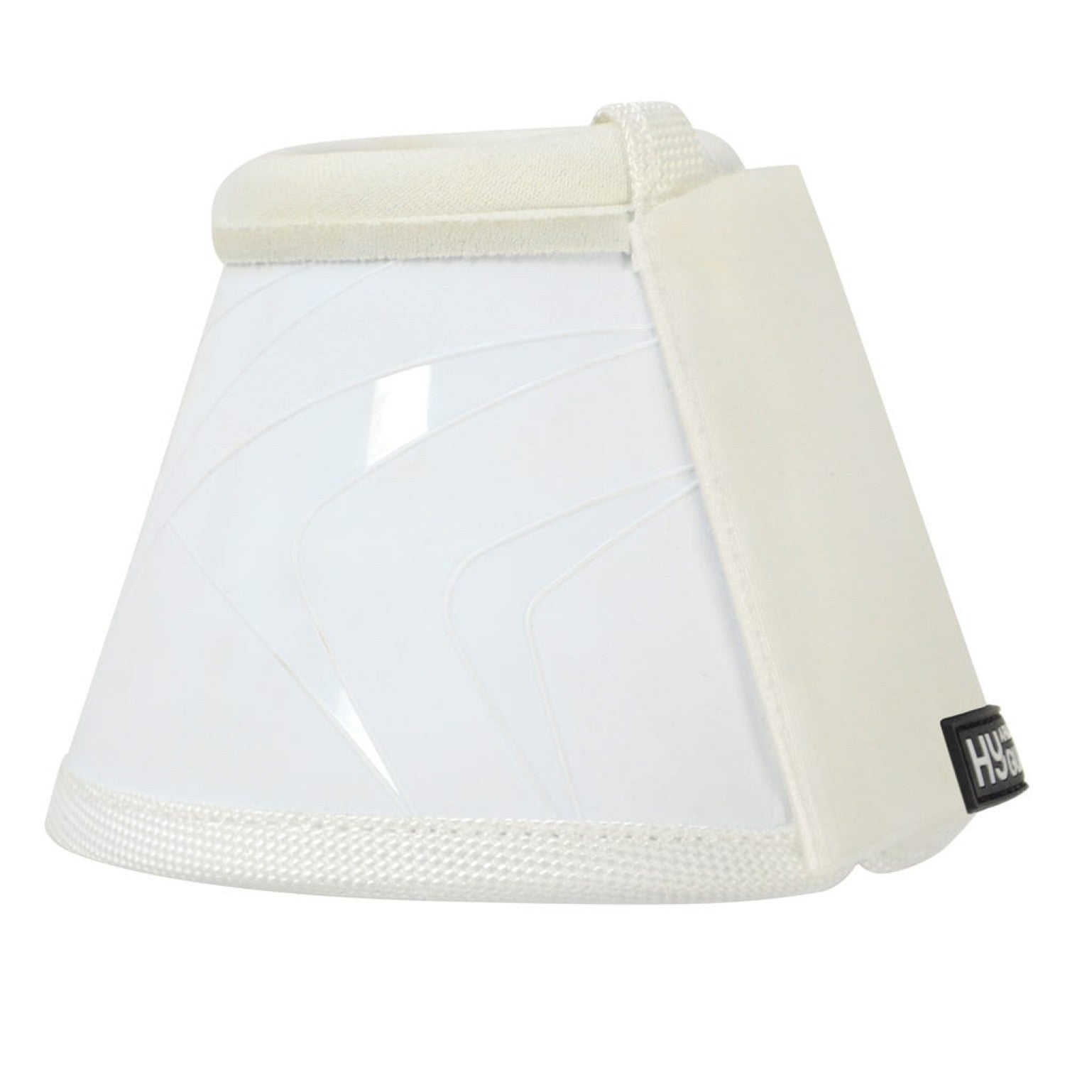 Hy Equestrian ProReaction Armoured Protect Over Reach Boots - White