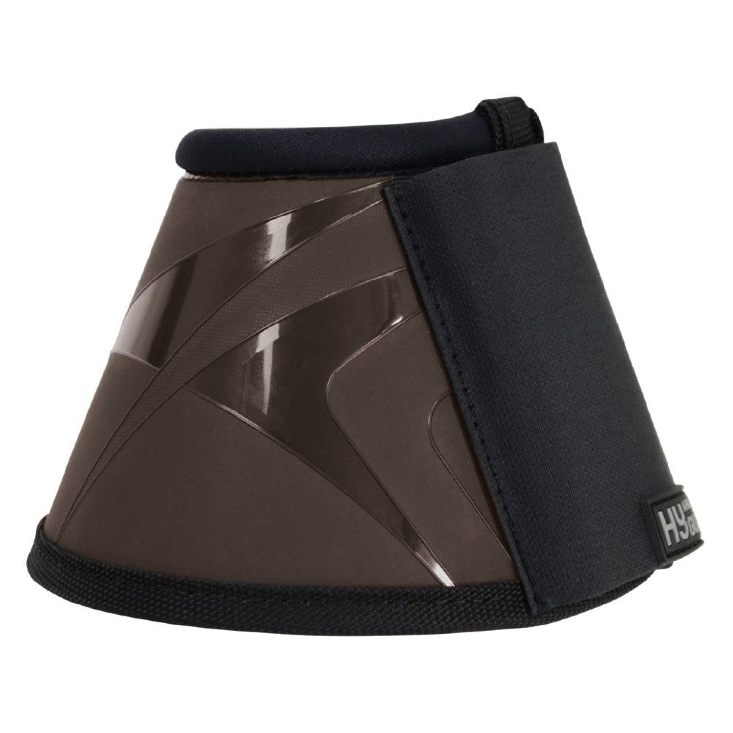 Hy Equestrian ProReaction Armoured Protect Over Reach Boots - Brown