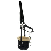 Hy Equestrian Muzzle With Fleece - Small - Black