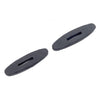 Hy Equestrian Rein Stops - Pair - Black