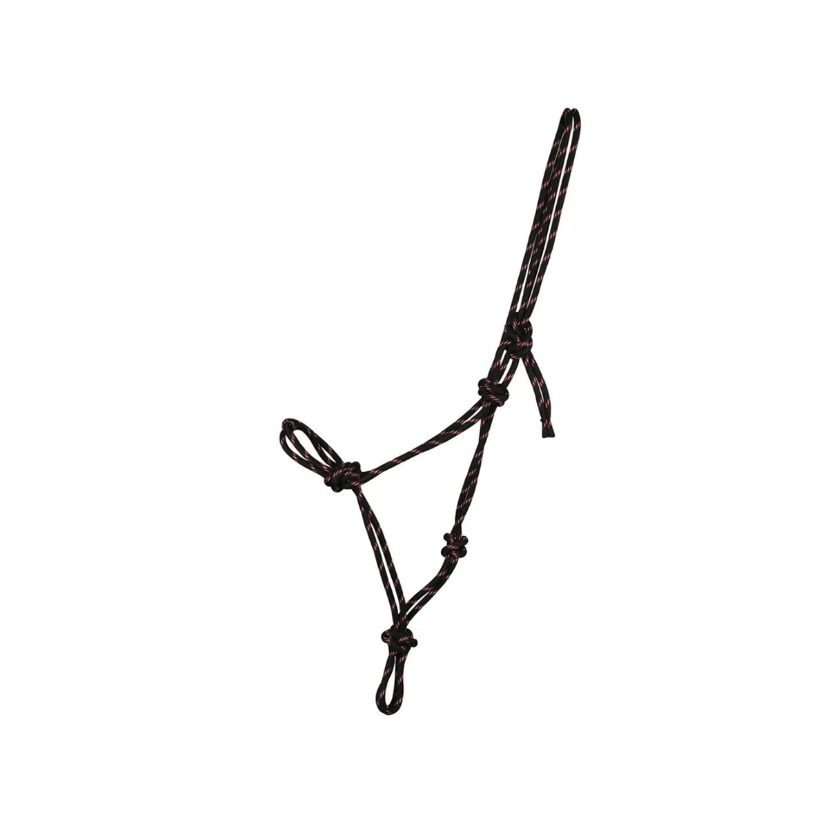 Hy Equestrian Rope Halter - Cob/Full - Black