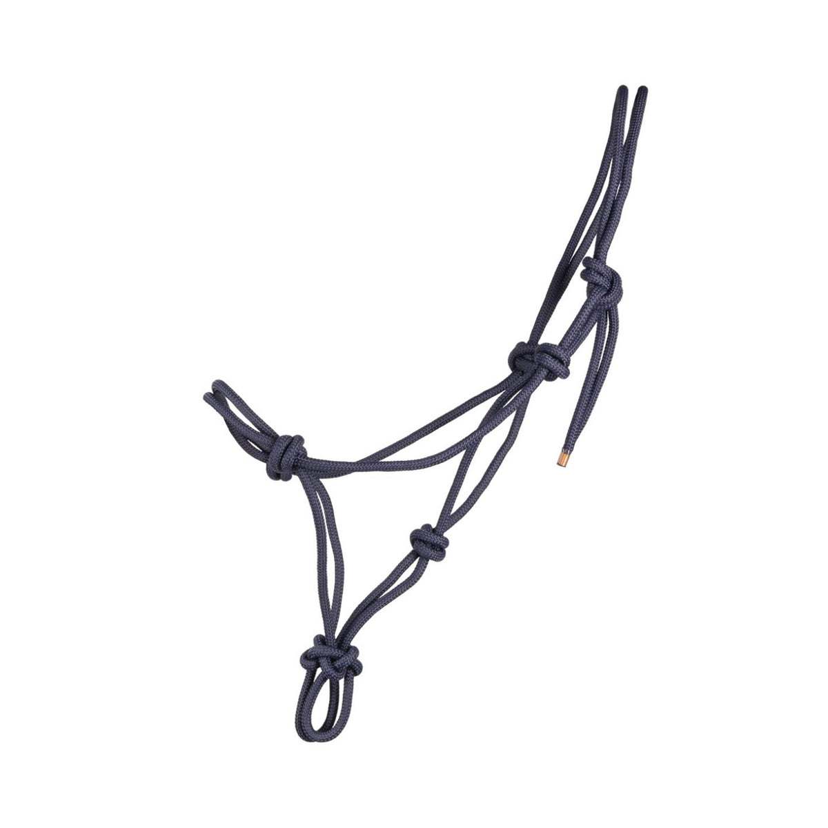 Hy Equestrian Rope Halter - Navy