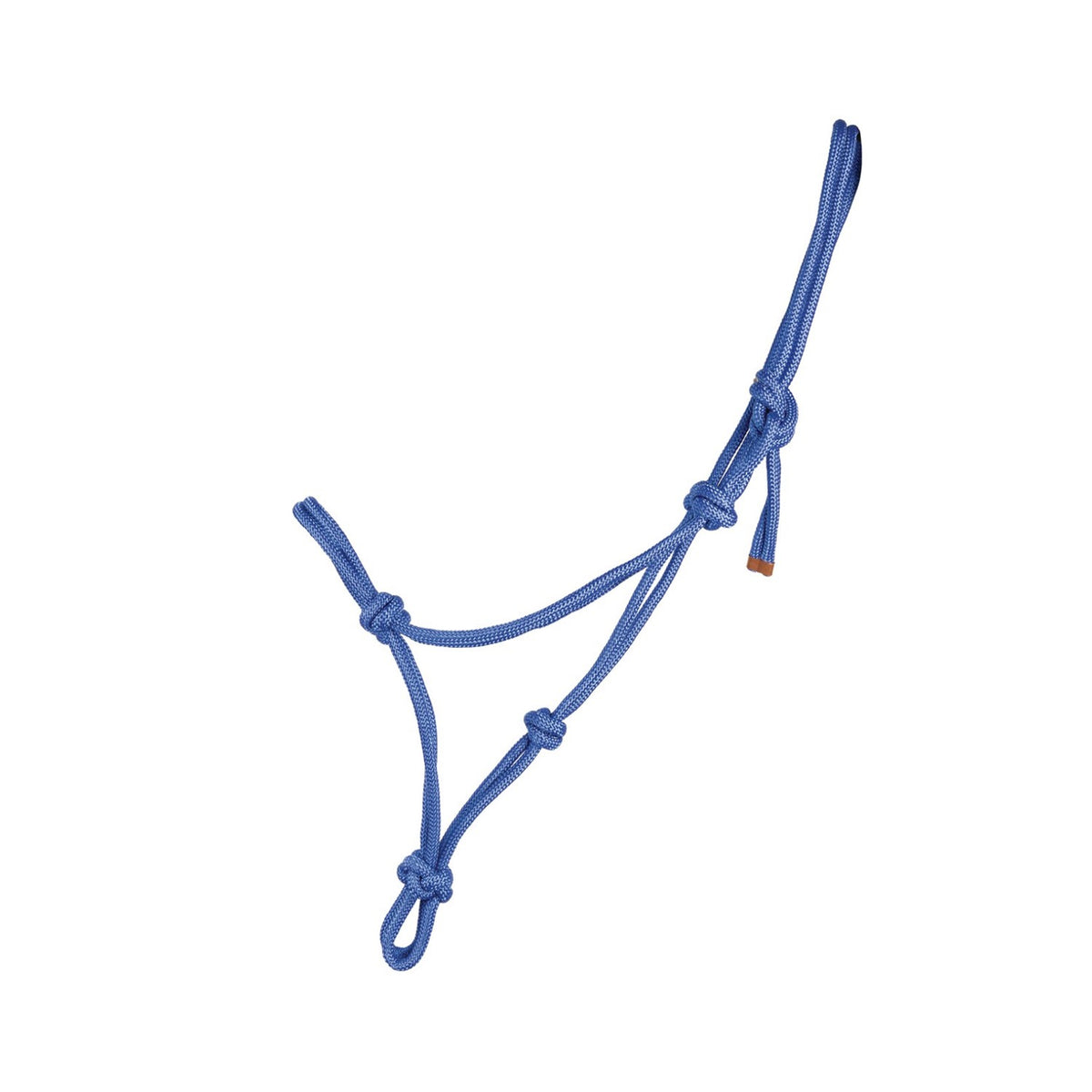 Hy Equestrian Rope Halter - Bright Blue