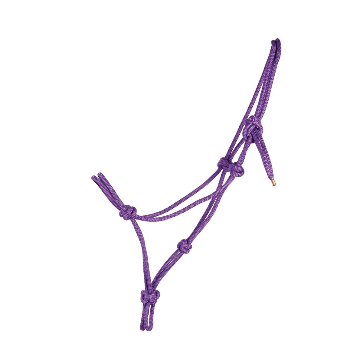 Hy Equestrian Rope Halter - Purple