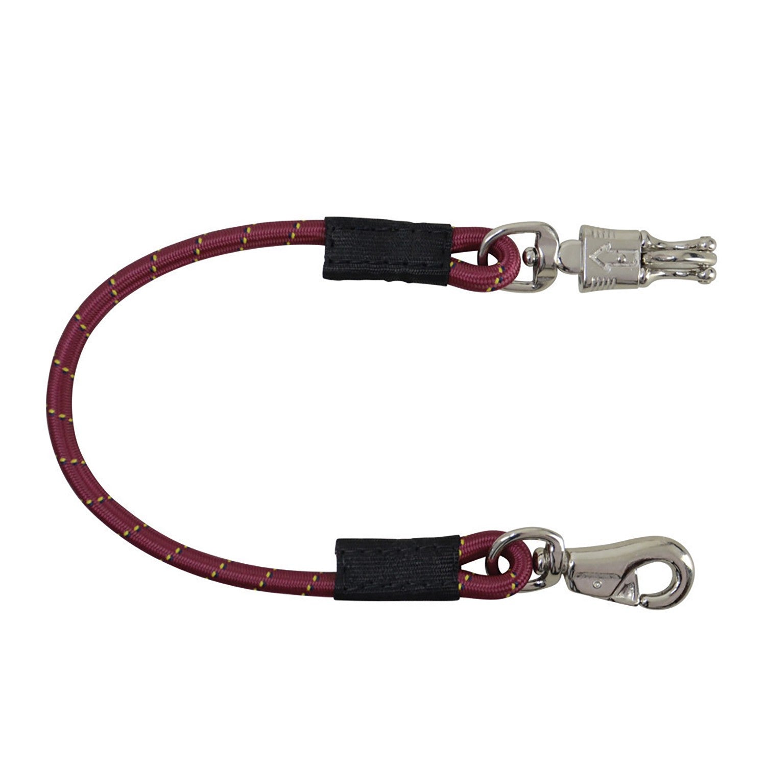 Hy Equestrian Trailer Tie - Burgundy