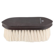 Progroom Deluxe Dandy Brush/Goat Hair By Hy Equestrian - 18 X 5.7 Cm - Dark Brown