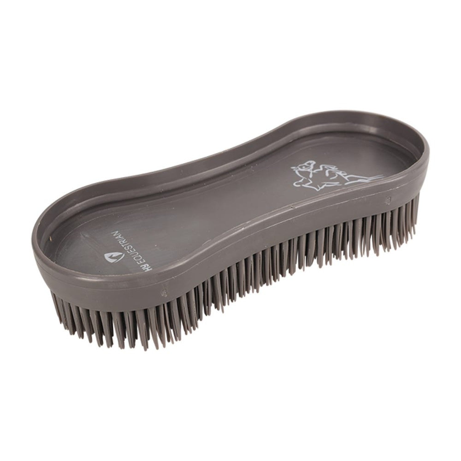 Progroom Miracle Brush By Hy Equestrian - Grey