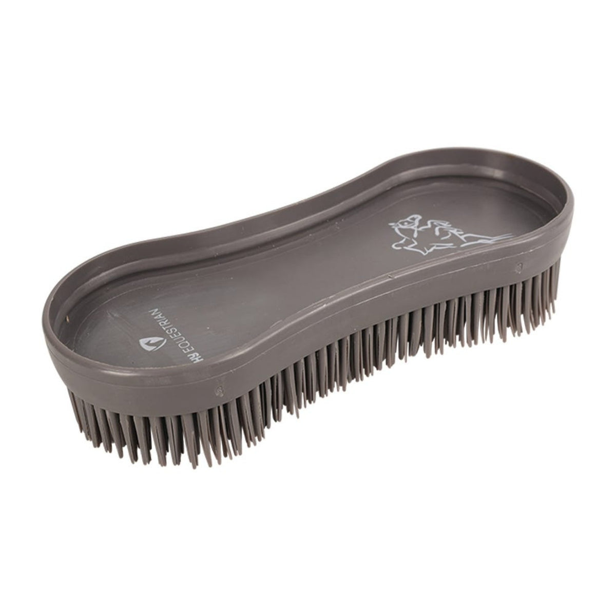 Progroom Miracle Brush By Hy Equestrian - Grey
