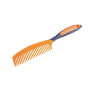 Progroom Two-Tone Comb by Hy Equestrian - Navy/Orange