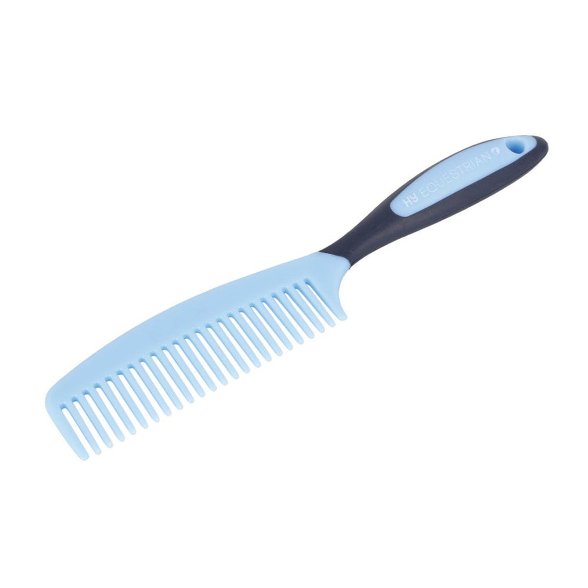Progroom Two-Tone Comb by Hy Equestrian - Blue/Light Blue