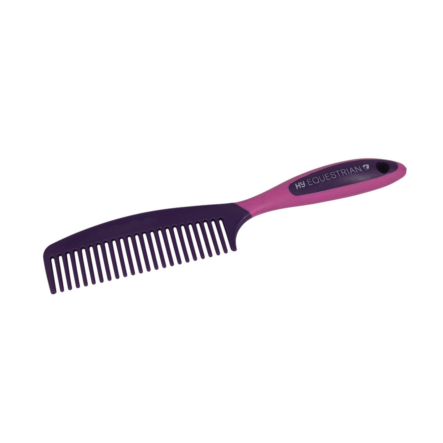 Progroom Two-Tone Comb by Hy Equestrian - Purple/Pink