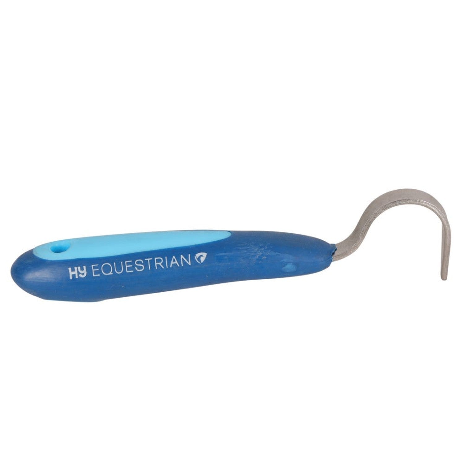 Progroom Two-Tone Hoof Pick by Hy Equestrian - Blue/Light Blue