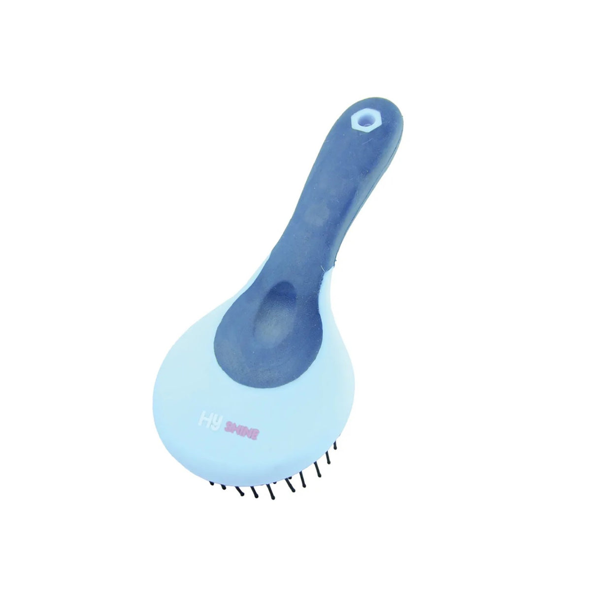 Progroom Two-Tone Mane & Tail Brush by Hy Equestrian - Blue/Light Blue
