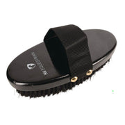 Progroom Wooden Body Brush by Hy Equestrian - Black/Purple